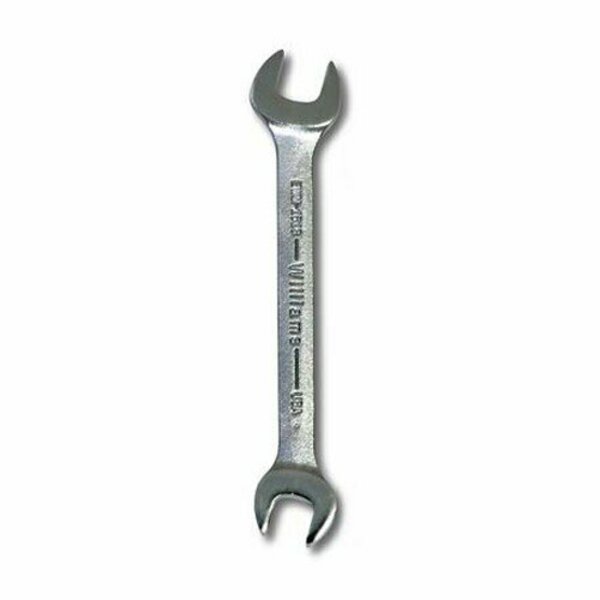 Williams Open End Wrench, Rounded, 7 x 8 MM Opening, 43/16 Inch OAL JHWEWM-0708